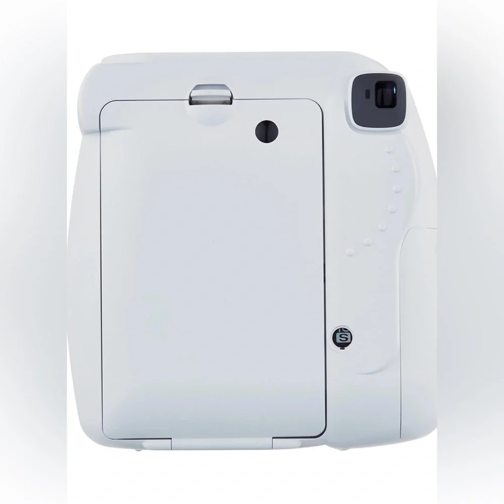 FUJiFILM Instax Mini 9 Instant Camera - Smokey White with Leather Case